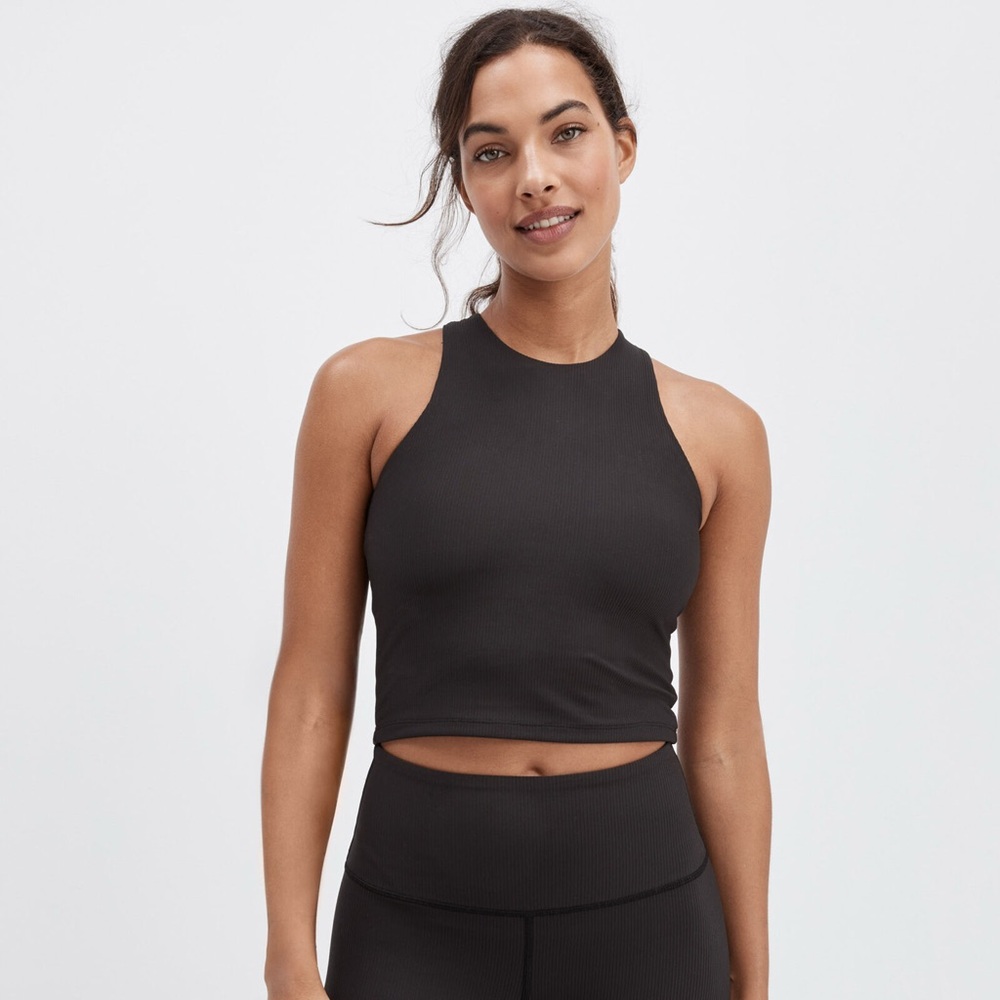 Varley Ribbed sports bra tank size S